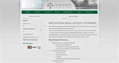 Desktop Screenshot of connollylawpractice.com