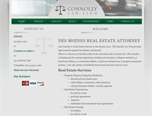 Tablet Screenshot of connollylawpractice.com